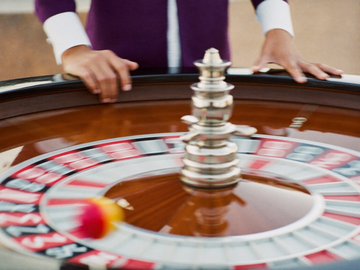 Roulette, 96 seats open dealt at a live dealer table under a bright light